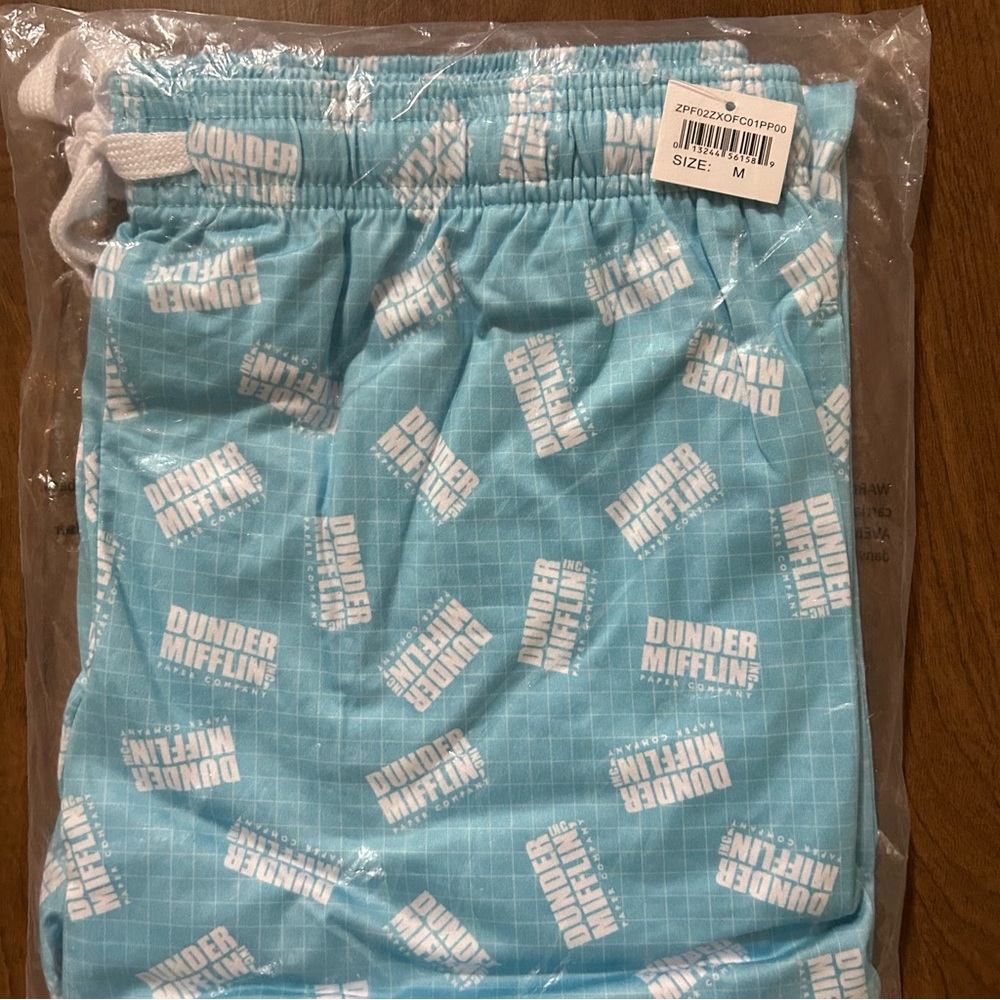 3/$15 Dunder Mifflin sleep pants M  NWT